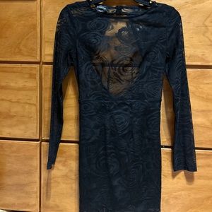 Bebe Lace Bodycon Dress
